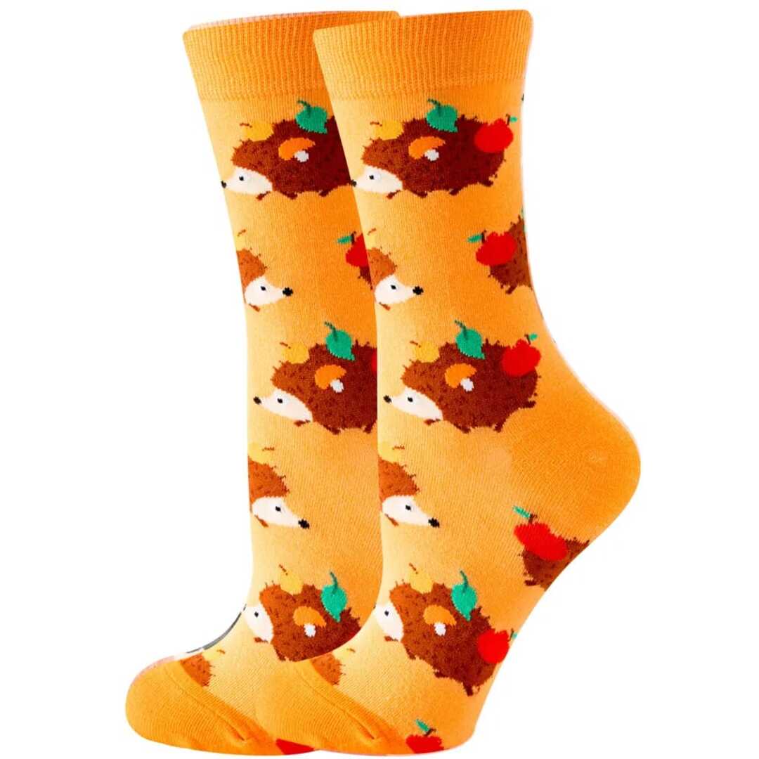 Chaussettes Hérissons & Pommes
