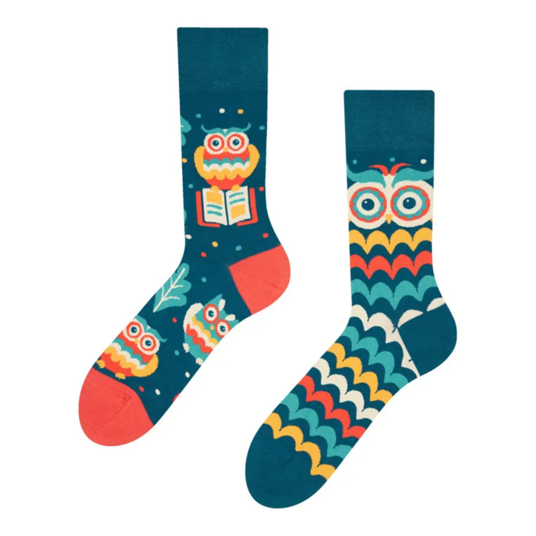 Chaussettes Hibou dépareillées