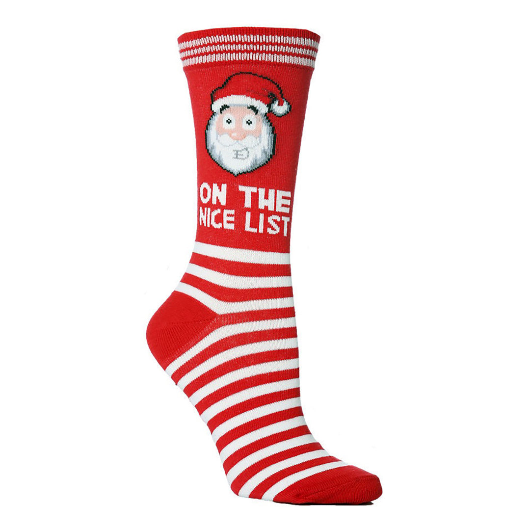 Chaussettes Père Noël - On The Nice List