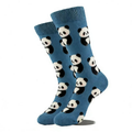 Chaussettes Panda Bleu