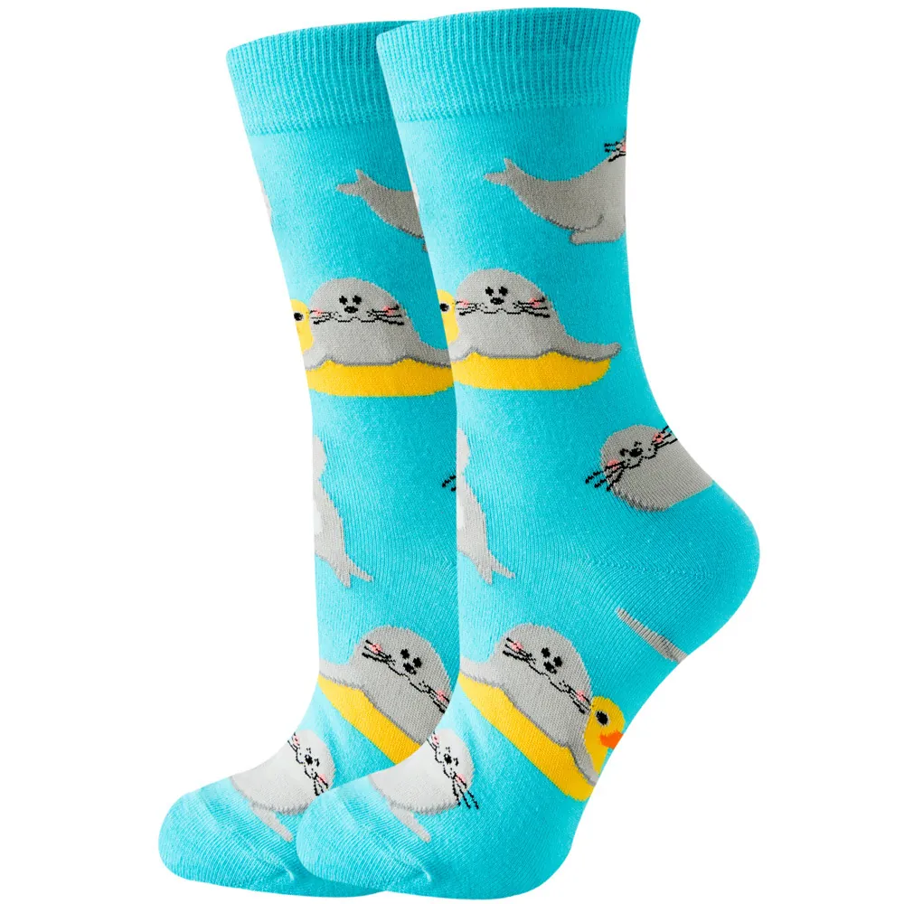 Chaussettes Phoque & Canard en Plastique