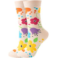 Chaussettes Fleurs Multicolores