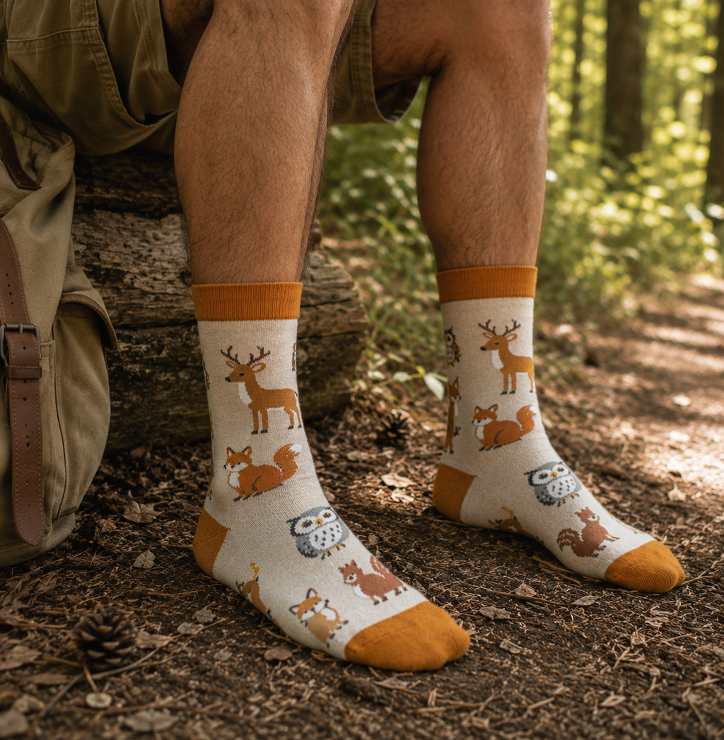Chaussettes Animaux de la Forêt